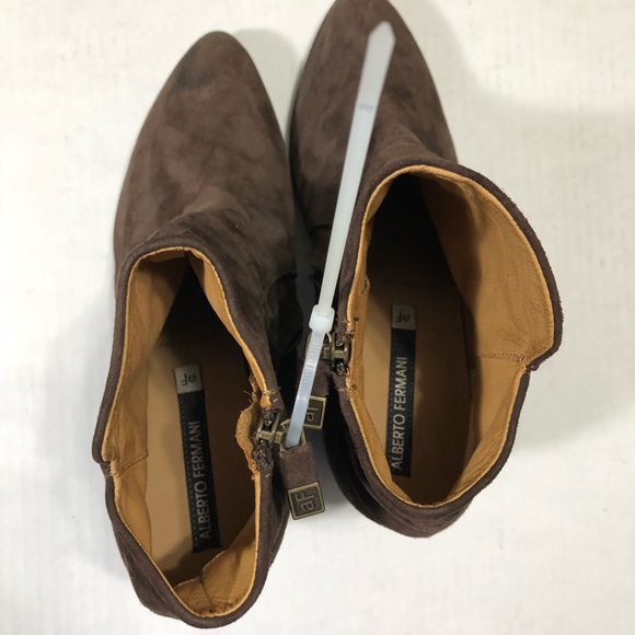 Alberto Fermani brown suede boots size 38 - Picture 6 of 8